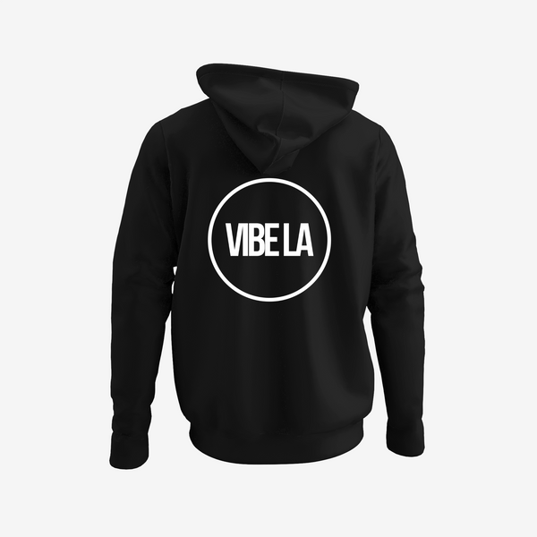 VIBE LA CIRCLE - POCKET / BACK PRINT HOODIE