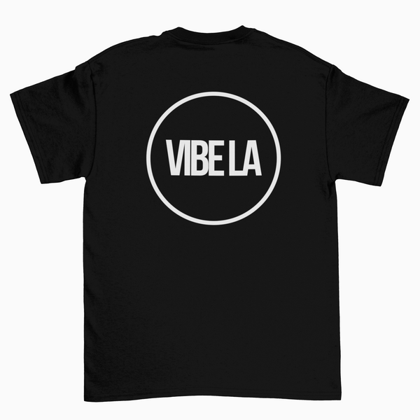 VIBE LA Circle - Pocket / Back Print - Tee