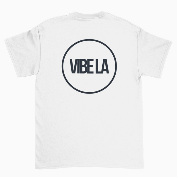 VIBE LA Circle - Pocket / Back Print - Tee